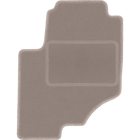Tappetino in velluto del conducente per: SsangYong Rexton II SUV (2017-) beige