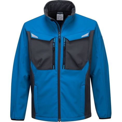 Veste Softshell WX3 (3 couches) Bleu Persan 3XL (1/2)