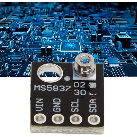GY-MS5837 30BA Hochpräziser, wasserdichter Drucksensor für Gase und Flüssigkeiten (24 Bit, 0-30 bar) (1/5)