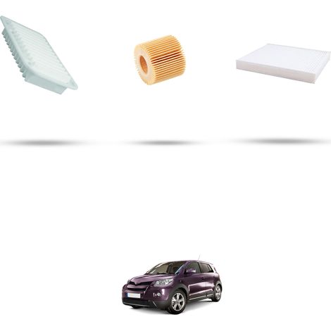 Kit tagliando 3 filtri compatibile con Toyota Urban Cruiser 1.33 VVT 74kw Dal 2009 (1/5)