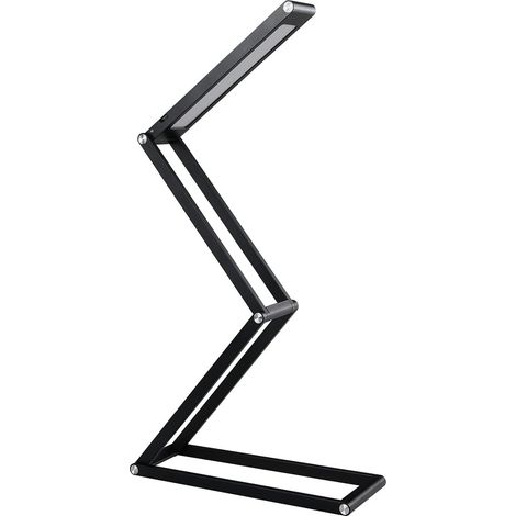 LED-Schreibtischlampe, augenschonende Tischlampe mit kabelloser USB-Aufladung
