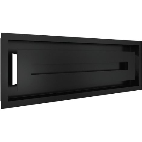 Lüftungsgitter WIND 17x49 schwarz (1/5)
