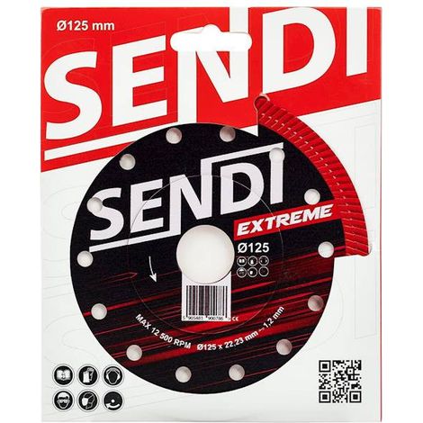 Disco diamantato per piastrelle estreme 125mm sendi (1/4)