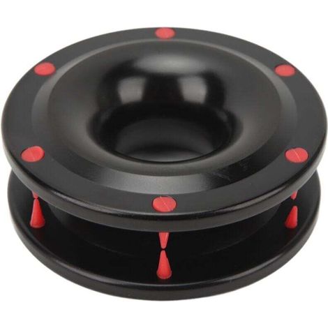 Poulie de Retention de Corde de 22000 livres Treuil de Récupération de Cargaison Robuste pour Corde de 12mm (1/4)