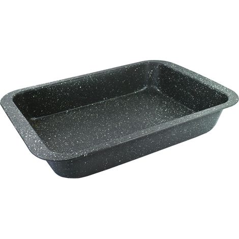 Graue rechteckige Backform 36,5 x 24,5 x 6 cm Gota Bake duka (1/4)