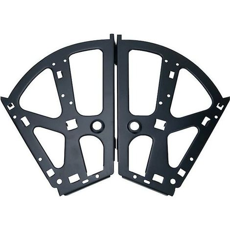2 pièces/ensemble meubles de maison chaussures à charnière armoire à tiroirs rabat articulé cadre pivotant accessoires de support-