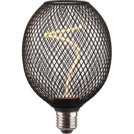 Ampoule filament LED - Edison - Culot E27 - Verre fumé - Intensité variable