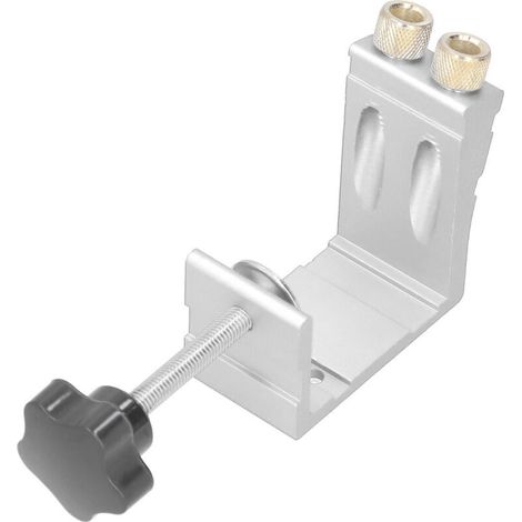 Positionneur de Perçage Oblique à 15° pour Chevilles Bois – Guide de Perçage Précis pour Menuiserie et Ébénisterie