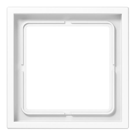 Cornice interruttore Jung lsz 981 bf ww termoplastica 81x81 cm