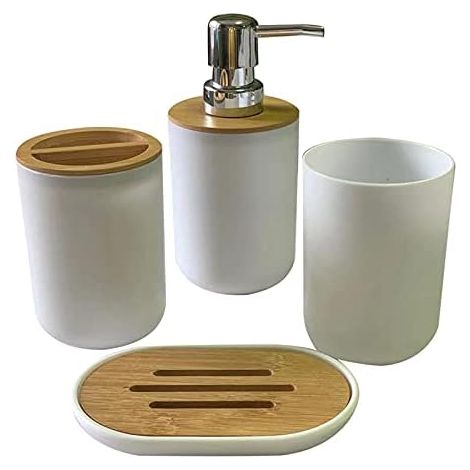Accessoire Set Seifenspender für Waschbecken
