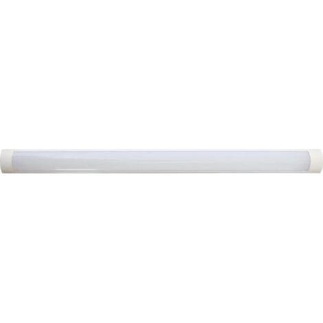 Regleta slim 36w 120,1x7,8x17,5cm 3500lm 6000k 120cm abs bl (1/2)