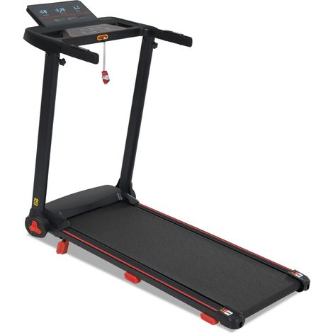 Tapis de course pliable avec inclinaison 8 %, moteur 3,0 CV, vitesse jusqu'à 14 km/h, pour usage domestique (1/5)
