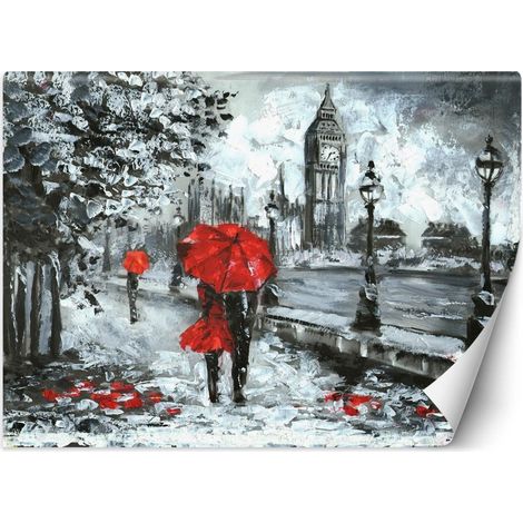 Papier peint marcher à londres - 150 x 105 cm (1/4)