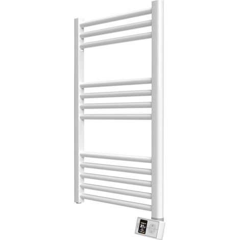 Secatoallas / toallero eléctrico digital con WiFi & AI Rointe Orion 12 tubos 300 W color blanco
