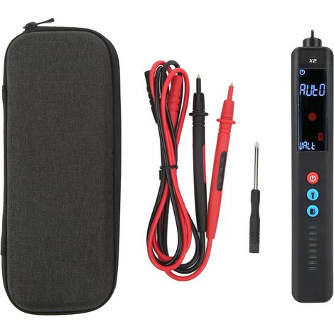 Multimètre intelligent X2 à stylet numérique avec thermomètre infrarouge, mesure de paramètres électroniques, testeur portable pour électricien et bricolage (1/5)