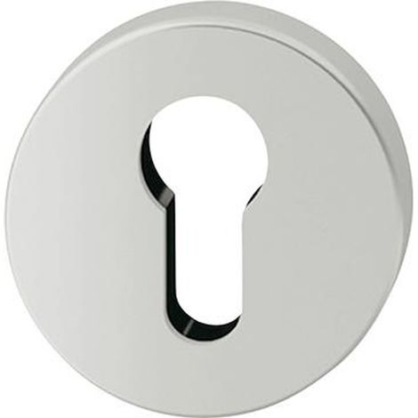 FSB OT-Schlüsselrosette 12 1735, rund, Profilzylinder gelocht natur eloxiert (1/3)