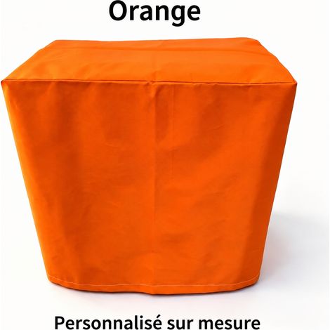Housse de protection imperméable et anti-poussière en tissu Oxford orange pour machines et équipements réf 3460 – Livraison gratuite