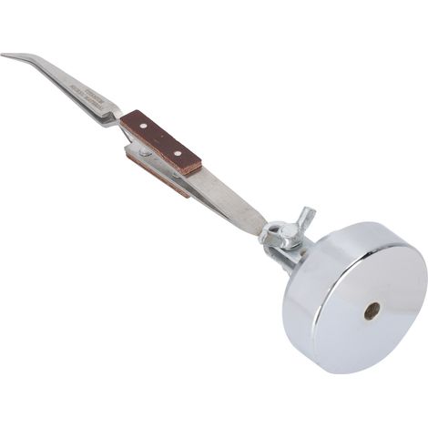 Support de soudure avec pinces droites et courbes pour bijoux et travaux minutieux (1/5)