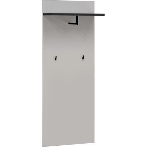 Aménagement Dressing "Hugo" 157cm Gris & Noir