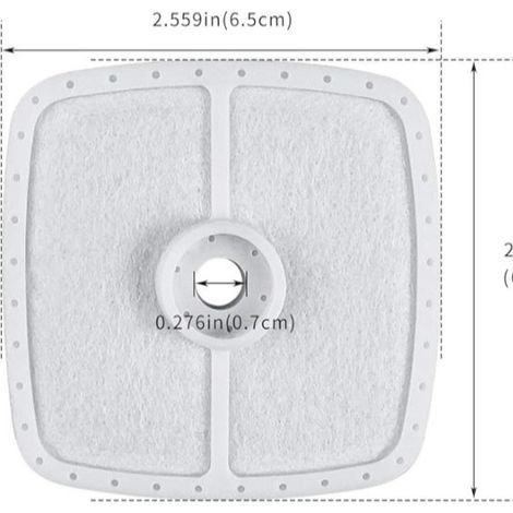 Echo13031054130 air filter filter cotton filter element A226001410 SRM 210 225 HC150 (1/4)