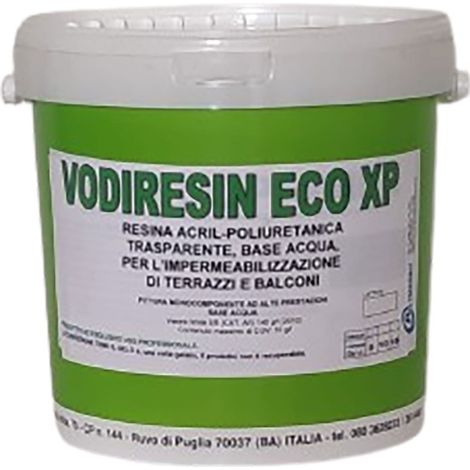 RESINA ACRILPOLIURETANICA FILMANTE 'VODIRESIN ECO' lt. 1 - trasparente