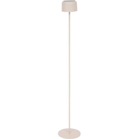 Lampada da terra solare bolty in argilla h120cm - Hespéride