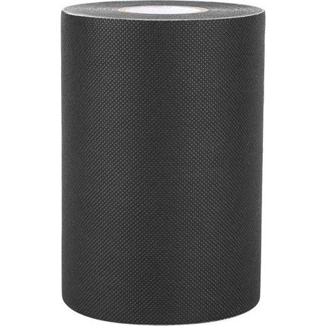 Ruban adhésif pour gazon synthétique 150mm x 10m, noir, jointure pelouse artificielle, colle tapis gazon. (1/5)