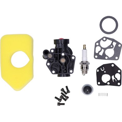 Jeffergarden Kit de carburateur adapté pour 795477 795469 794147 699660 794161 498811 698369 pièces de rechange de tondeuse à gazon (1/5)