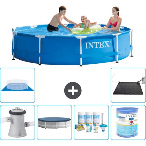 Intex Piscine Tubulaire Ronde - 305x76 cm - 7-pièces S31675 (1/5)
