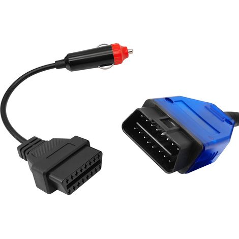 Connecteur OBDII de batterie de câble d'alimentation d'urgence automobile, économiseur de données de mémoire de voiture (1/5)