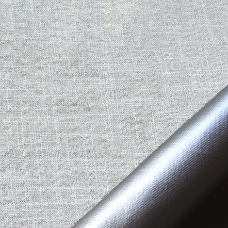 Tissu occultant isolant thermique métallisé 140 cm – 100% polyester – Enduction acrylique – Technologie 100% occultante