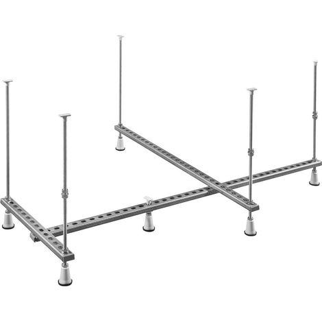 Construction de support pour baignoire asymétrique 170x80cm, L/R (1/3)
