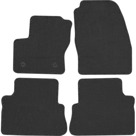 Tappetini dedicati per Ford C-Max II 5 posti, dal febbraio 2012 al 2019 - EVA a nido d'ape nera. (1/5)