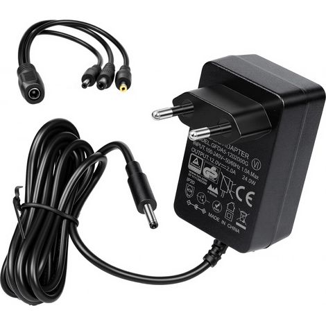 12V 2A Adaptateur Secteur Alimentation Chargeur pour 143 14 Ultra/FlexBook 13 3 130 Model M-FB130 KW300-120E20 JHD-AP024E-120200BA-B JHD-APO24E-120200BA-B 24W (1/5)