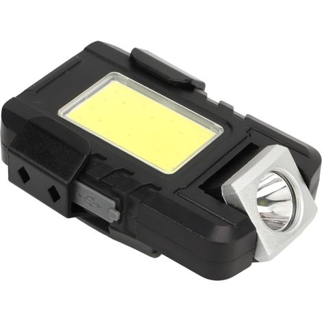 Ansteckbare LED-Taschenlampe, leicht und freihändig nutzbar, ideal zum Laufen, Joggen, Campen, Wandern und für Outdoor-Abenteuer. (1/5)