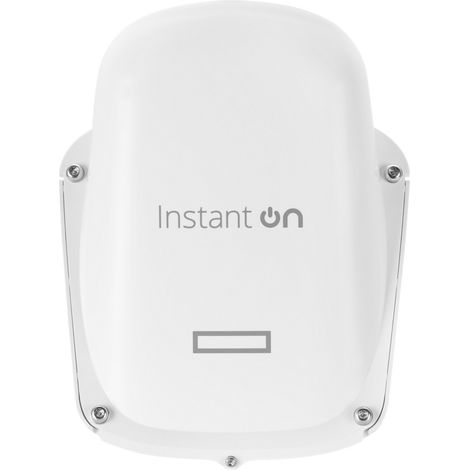 HPE Instant On Outdoor AP27 (RW) 1774 Mbit/s Blanc Connexion Ethernet, supportant l'alimentation via ce port (PoE) (1/4)