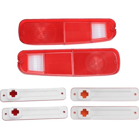 Kit di 6 luci posteriori in ABS con deflettori laterali per Ford Econoline Van 75-91, F-150, F250, Bronco (1/5)