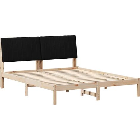Maison Exclusive - Estructura de cama Marrón 150 x 200 cm Madera