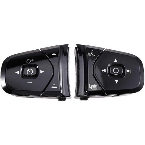 1 Jeu de boutons de commande de régulateur de vitesse au volant pour voiture neuve, compatible avec Volvo S60, V60, S90, V90, XC90 et XC60 MK2 (références : 31443498 et 31443499-WELLNGS).-AquaForge (1/5)
