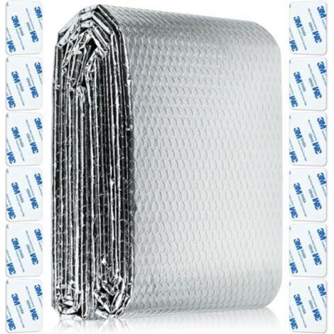 Pellicola riflettente per radiatori - 5 m x 0,6 m x 3 mm - Pellicola isolante - Pellicola riflettente per radiatori - Isolamento dietro il radiatore (1/4)