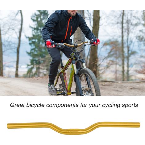 Vélo Fixie Urbain en Aluminium avec Guidon Riser Doré 25.4mm pour Bicross et Piste (1/5)