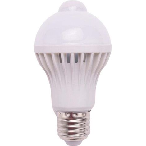 Ampoule LED E27 5W Avec Capteur De Mouvement PIR Pour Éclairage Automatique