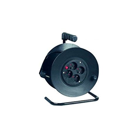 DEXLAN 820113 INTÉRIEUR & EXTÉRIEUR 4SORTIE(S) CA 25M NOIR MULTIPRISE - MULTIPRISES (INTÉRIEUR & EXTÉRIEUR, 25 M, 4 SORTIE(S) CA