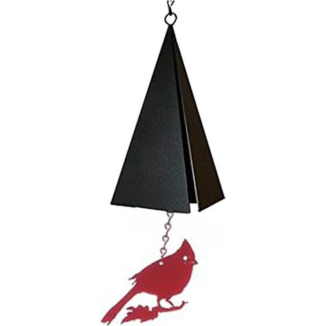 Carillon à vent à 3 tons avec rose des vents, décoration extérieure pour jardin, pelouse et porche (1/4)