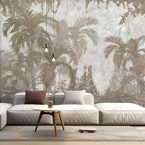 Papier peint panoramique - Forêt tropicale - 130 cm x 87 cm (1/4)
