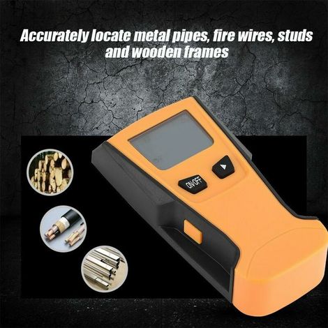 Détecteur de métaux 3 en 1 avec écran LCD - Kit multifonction pour murs et bois (1/3)
