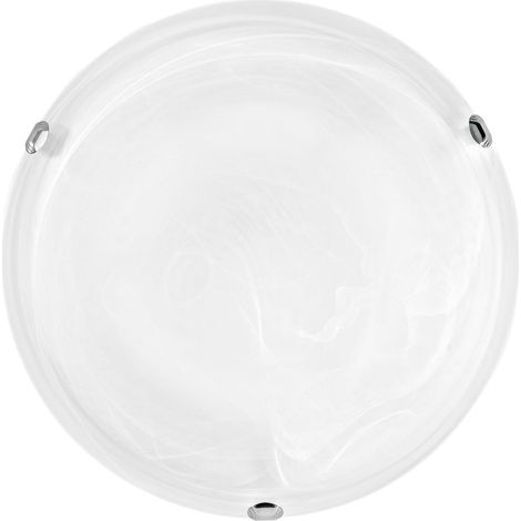 Plafoniera LED LUNA in vetro bianco 24W 4000K (luce naturale) 40 cm.. (1/2)