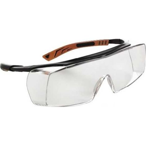 Gafas patillas ajustables con almohadilla blanda, claras 5X7 Univet