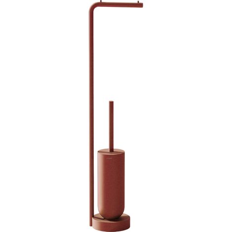 COSMIC WJC277A0097088 GEYSER Escobillero Suelo Con Portarrollos Terracotta - ref: WJC277A0097088