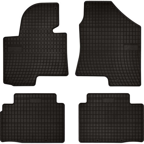 Gummifußmatten für Hyundai Tucson II SUV (2009–2015) – schwarz, passgenau